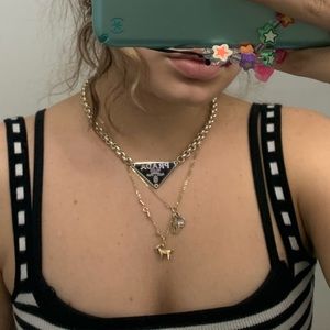 Prada reworked necklace